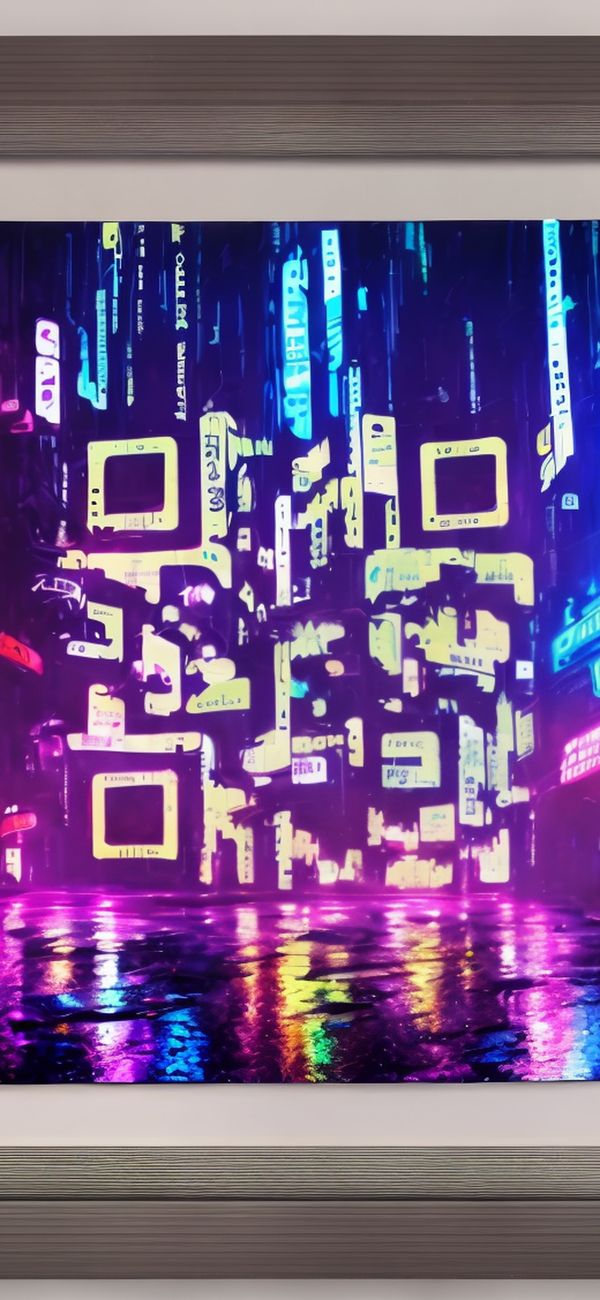 QR Lockscreen Homepage - Modern Tech